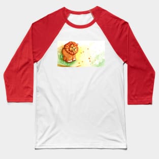 Little People  lion Baseball T-Shirt